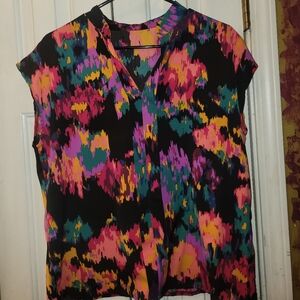 Vibrant Multicolor Women's Top